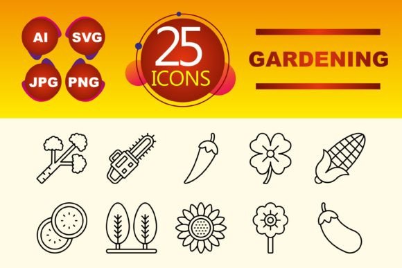 Gardening Graphics for Local Business Branding