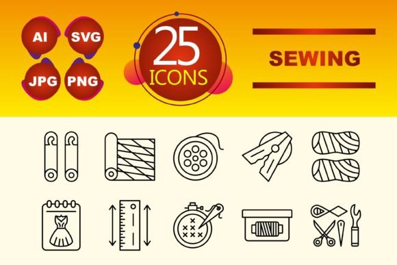 Sewing Graphics for Digital Product Creators